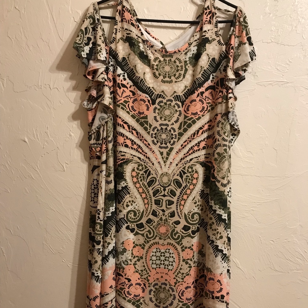 CATO Cold shoulder dress worn once.
